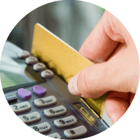 Оплата картой в салоне